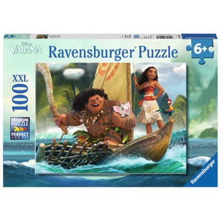 Puzzle 100 p XXL - Vaiana et Maui