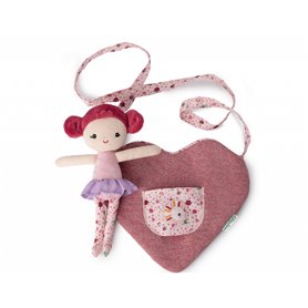 Mon sac coeur et sa poupee Aline