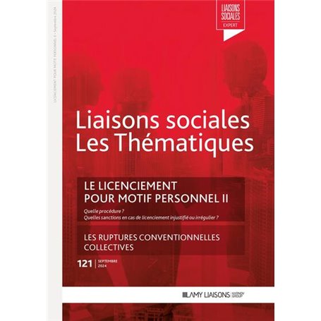 Le licenciement pour motif personnel II