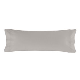 Taie d'oreiller HappyFriday Basic Gris 45 x 110 cm