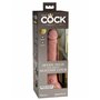Gode réaliste Pipedream - King Cock Silicone Naturel