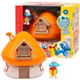 Maison de jeu - GIOCHI PREZIOSI - Les Schtroumpfs - Maison magique avec 1 figurine Farceur et accessoires - a partir de 