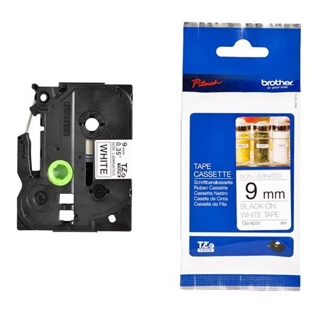 Brother TZe-N221 ruban d'étiquette TZ