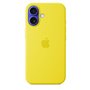 APPLE iPhone 16 - Coque en silicone avec MagSafe - Star Fruit
