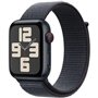 Apple Watch SE GPS + Cellular - 44mm - Boîtier Midnight Aluminium - Bracelet Ink Sport Loop