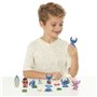 Figurines et accessoires - LICENCE /STITCH - Coffret Deluxe - 13 figurines et accessoires, Stitch dans 5 poses, planche de surf