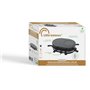 Appareil a raclette - LITTLE BALANCE - Multi cheese - 1200 W - 8 personnes - Grill / crepe amovible - Bleu nuit