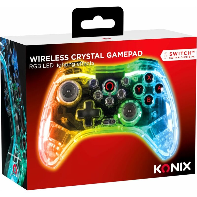 Contrôle des jeux KONIX Crystal