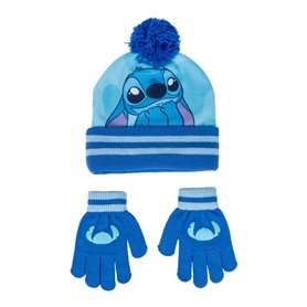Bonnet enfant Stitch Bleu clair (Taille unique)