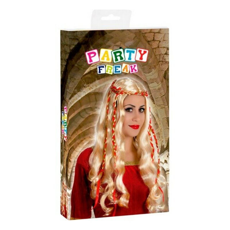 Image secondaire de Perruque avec des tresses 31803 Blond