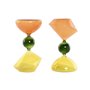 Figurine Décorative Home ESPRIT Vert Orange 10