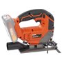 Scie sauteuse pendulaire sans fil 20V - DUAL POWER POWDP25300 - Bois - Orange - Vitesse 0-2300tr/min