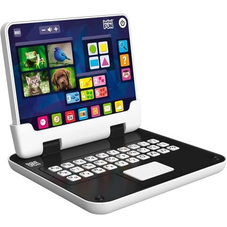 Ordinateur Jouet - KD - Mon Premier Ordinateur 2 en 1 - Apprentissage évolutif des couleurs