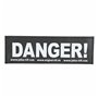 Étiquettes pour harnais Trixie DANGER! L