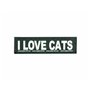 Étiquettes pour harnais Trixie I LOVE CATS L