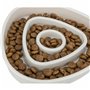 Mangeoire pour chiens Trixie Slow Feeding Gris 350 ml 15 × 15 CM