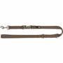 Laisse réglable pour chien Trixie Premium Noisette L/XL