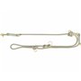 Laisse réglable pour chien Trixie Soft Rope Gris Gris clair S S/XL