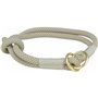 Collier d'entraînement pour chiens Trixie Soft Rope Gris Gris clair L 50 cm