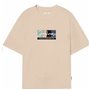 T-shirt à manches courtes homme Jack & Jones JORPORTLAND BLOCK BRANDING SS CN LN 12262662 Beige
