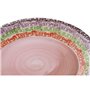Assiettes Home ESPRIT Rose Grès 27 x 27 x 2 cm 18 Pièces