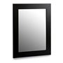 Miroir mural Noir Bois Verre (1 uds)
