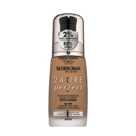 Base de Maquillage Crémeuse Deborah 4ORE PERFECT Nº 6