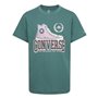 T shirt à manches courtes Enfant Converse Script Sneaker Gfx Sse Cyan