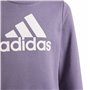 Sweat-shirt sans capuche fille Adidas G Bl Swt Bleu Rose
