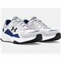 Chaussures de Sport pour Homme Under Armour Edge Lthr Blanc