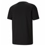 T-shirt à manches courtes homme Puma 586666 01 Noir (1 Unité)