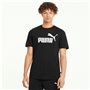 T-shirt à manches courtes homme Puma 586666 01 Noir (1 Unité)