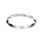 Bracelet Homme Radiant RH000006 Noir Argenté