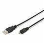 Câble USB vers micro USB Digitus AK-300110-010-S Noir 1 m