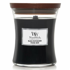 Bougie Parfumée Woodwick Medium Hourglass Candles Black Peppercorn 275 g