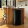 Poubelle de cuisine automatique - MAJESTIC - KITCHEN MOVE - 68 L - Inox noir mat avec cerclage