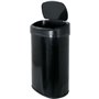 Poubelle de cuisine automatique - MAJESTIC - KITCHEN MOVE - 68 L - Inox noir mat avec cerclage