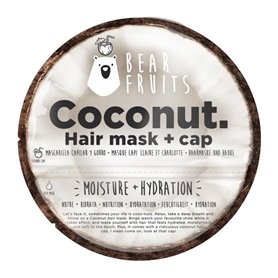 BEAR FRUITS Masque capillaire Hydratation + Charlotte Noix de Coco