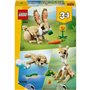 LEGO Creator 31162 3-en-1 L'adorable lapin - Jeu de construction pour fille des 8 ans