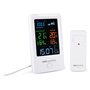 Station météo avec sonde extérieure sans fil - SCS SENTINEL - HCN0076 MeteoColor - Portée : 60 m - 433