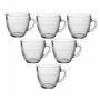 Ensemble de tasses à café Duralex Gigogne 220 ml 6 Pièces (6 Unités)