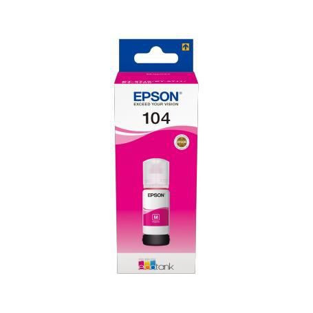 EPSON Kit de Remplissage d'Encre Epson EcoTank 104 - Magenta 19,99 €