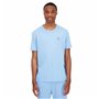 T-shirt à manches courtes homme Le coq sportif Monochrome N°3 Aigue marine