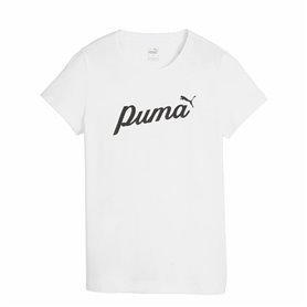 T-shirt à manches courtes femme Puma Essentials+ Script