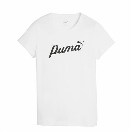 T-shirt à manches courtes femme Puma Essentials+ Script