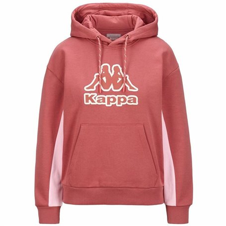 Sweat à capuche femme Kappa Felad Beige