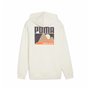 Sweat à capuche homme Puma Blanc