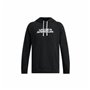 Sweat à capuche homme Under Armour Rival Flc Txtr Noir