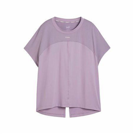 T-shirt à manches courtes femme Puma Cloudspun Mix Lavande