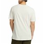 T-shirt à manches courtes homme Burton Colfax  Blanc Unisexe